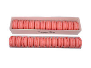 French Macaron</br> Strawberry Gift Box of 24