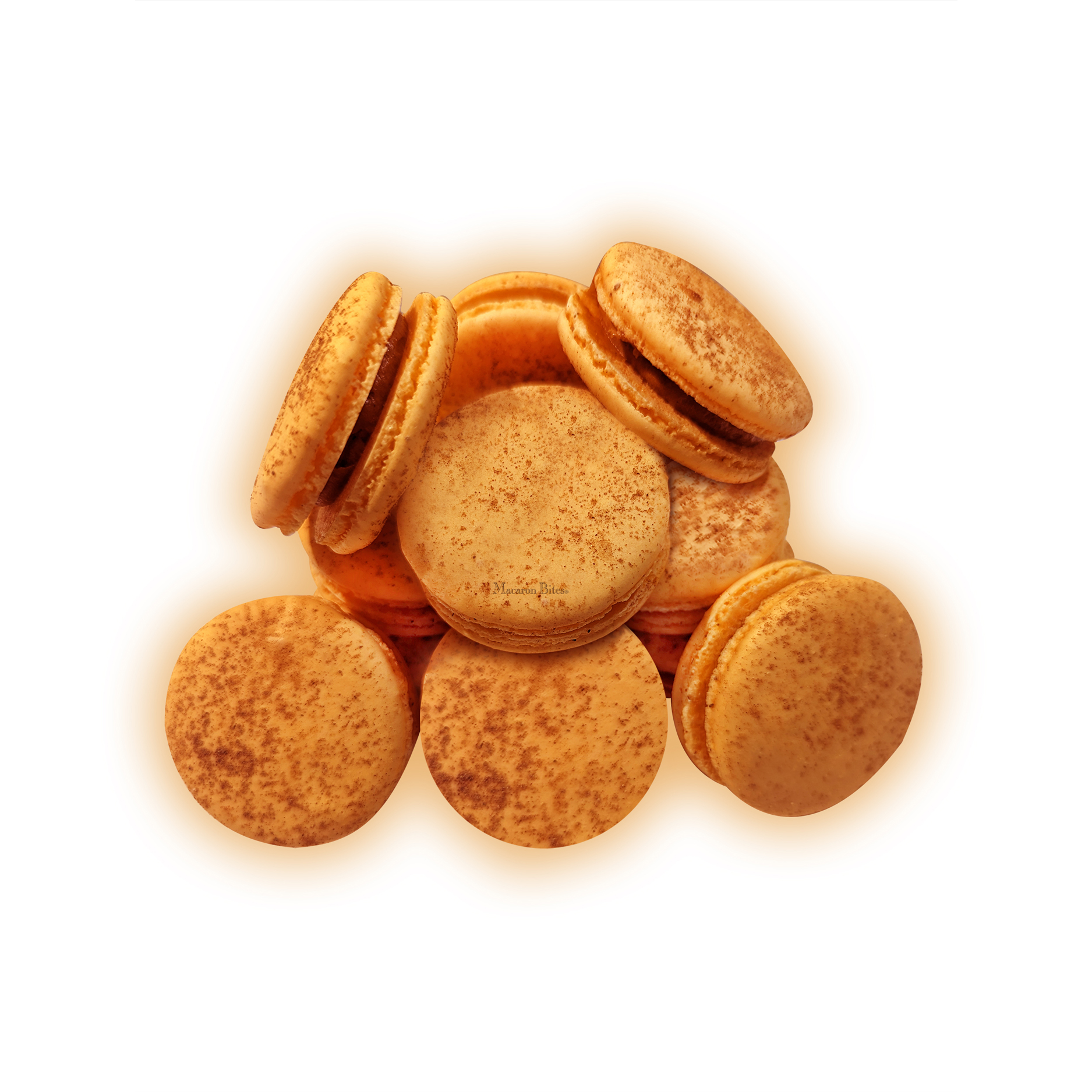 Pumpkin Macaron Cookies Gift Box - 12 Count - Image 2