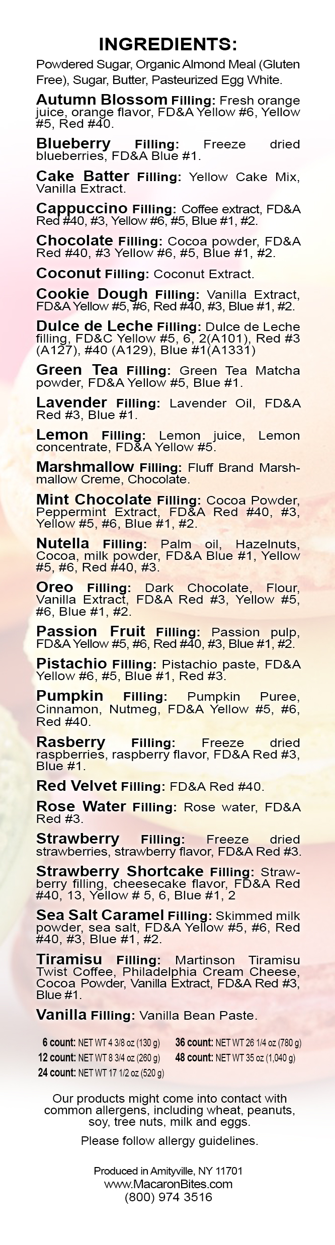 French Macarons Cake Batter, 12 Count - Image 6