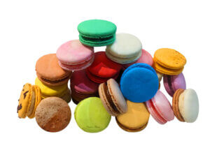 24 Assorted French Macaron Cookies
